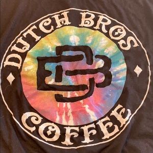 Dutch Bros Tie Dye 3/4 sleeve